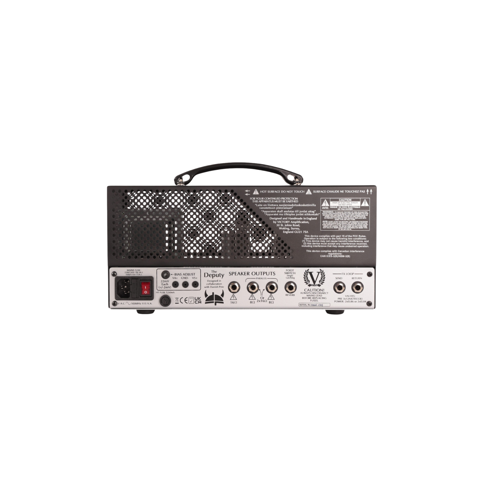 Victory Amps The Deputy Lunchbox Head