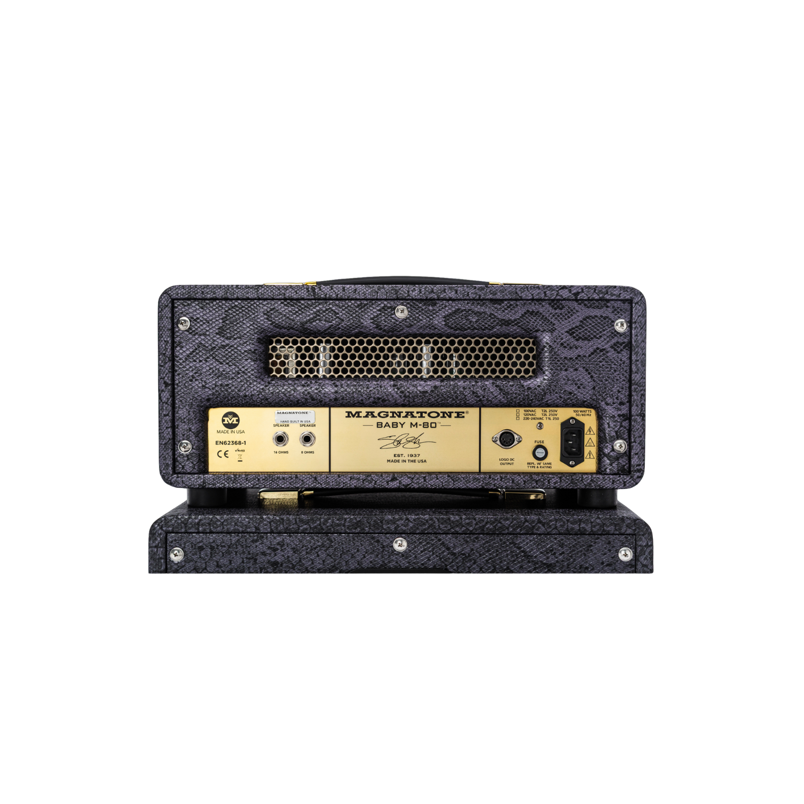 Magnatone Baby M-80 Head Slash Collection - Purple Python