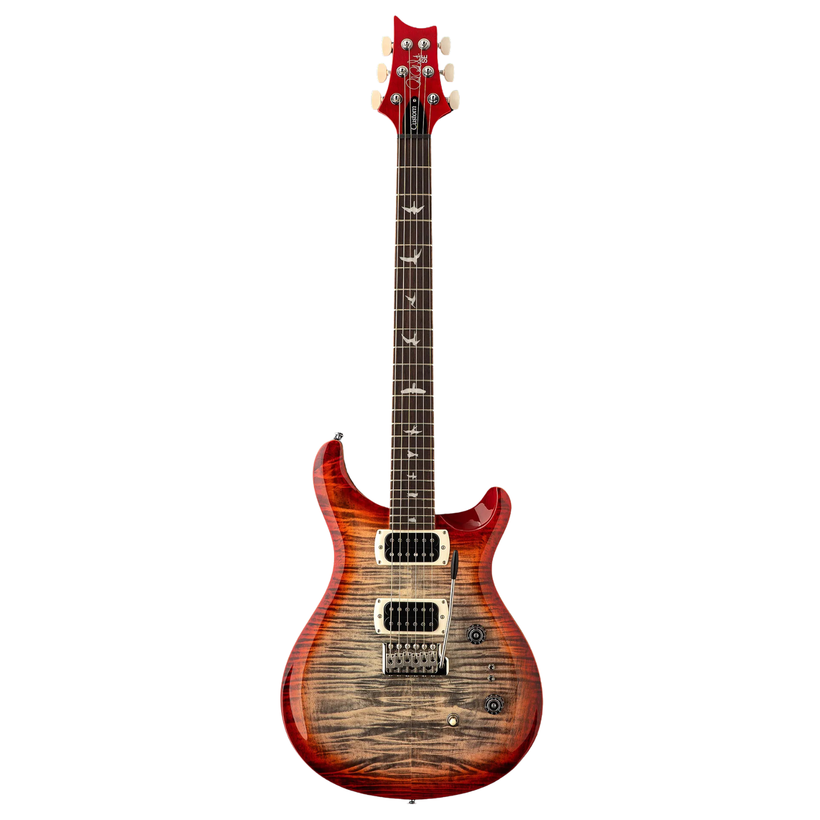 PRS SE Custom 24-08 - Charcoal Cherry Burst