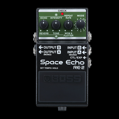 Boss RE-2 Space Echo Delay and Reverb Effects Pedal - Palen Music