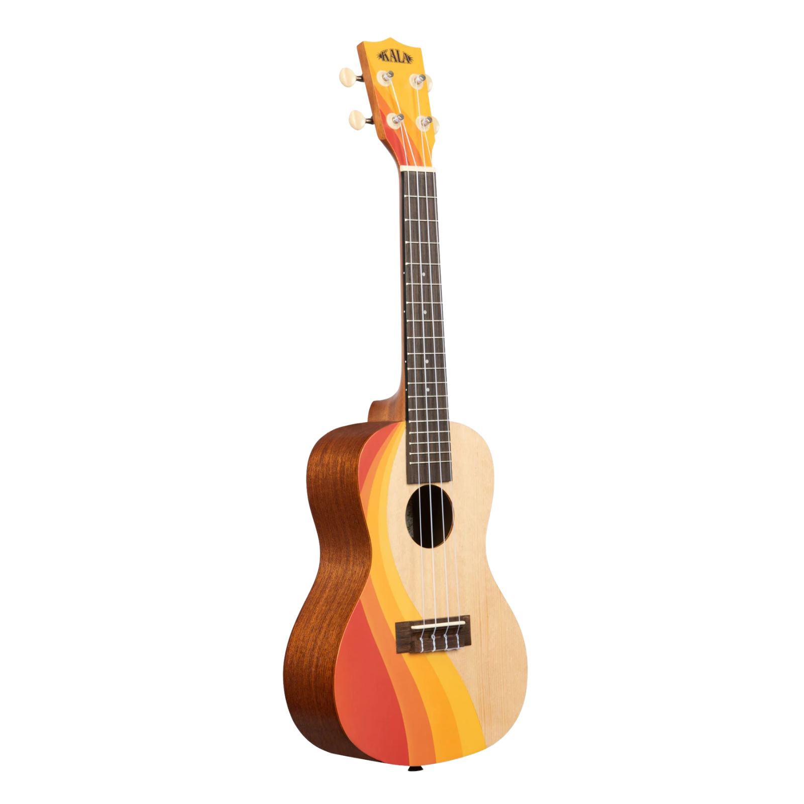 Kala KA-SURF-SWELL Surf Concert Ukulele - Swell Graphic