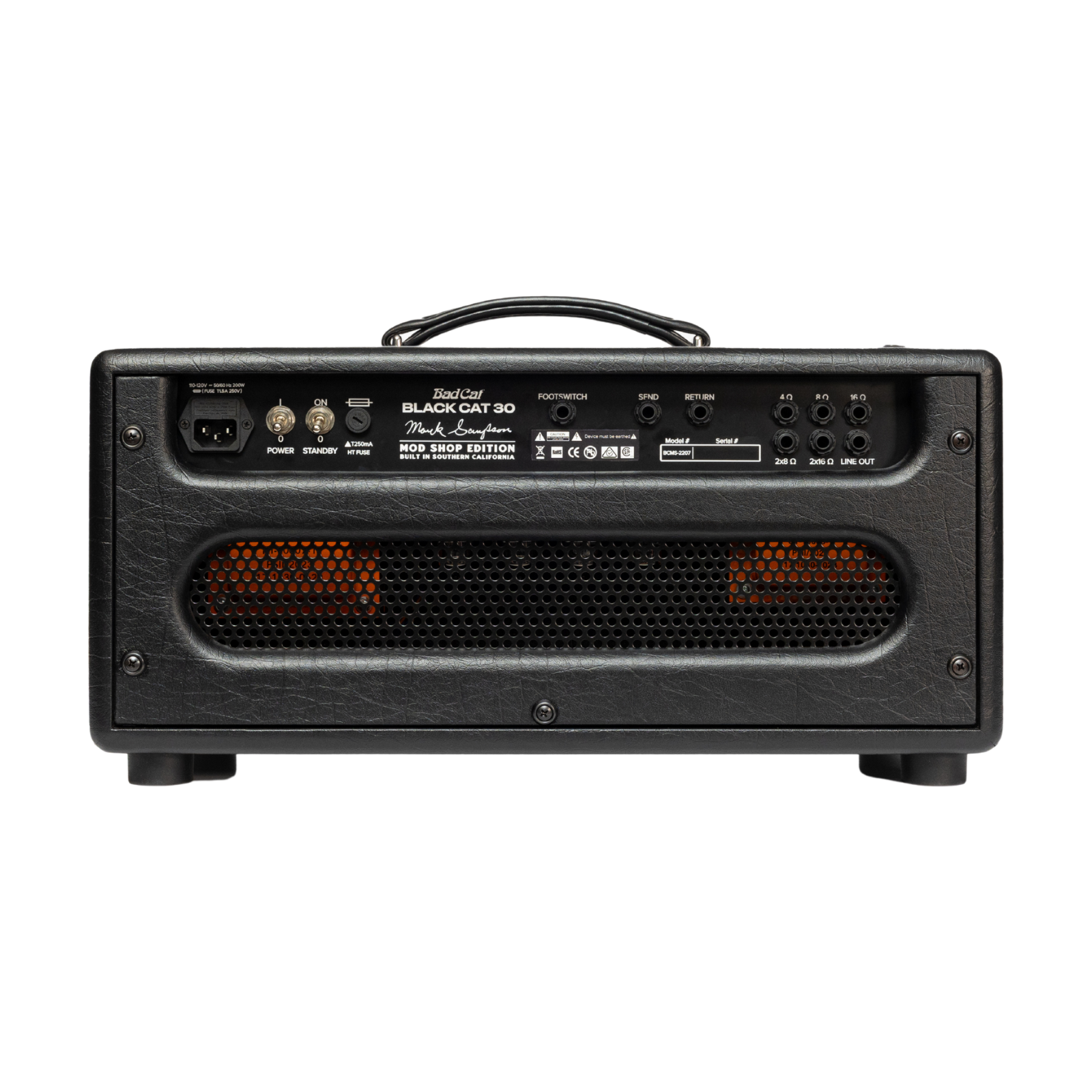 Bad Cat Mod Shop Black Cat 30 Head (Mark Sampson Mod)