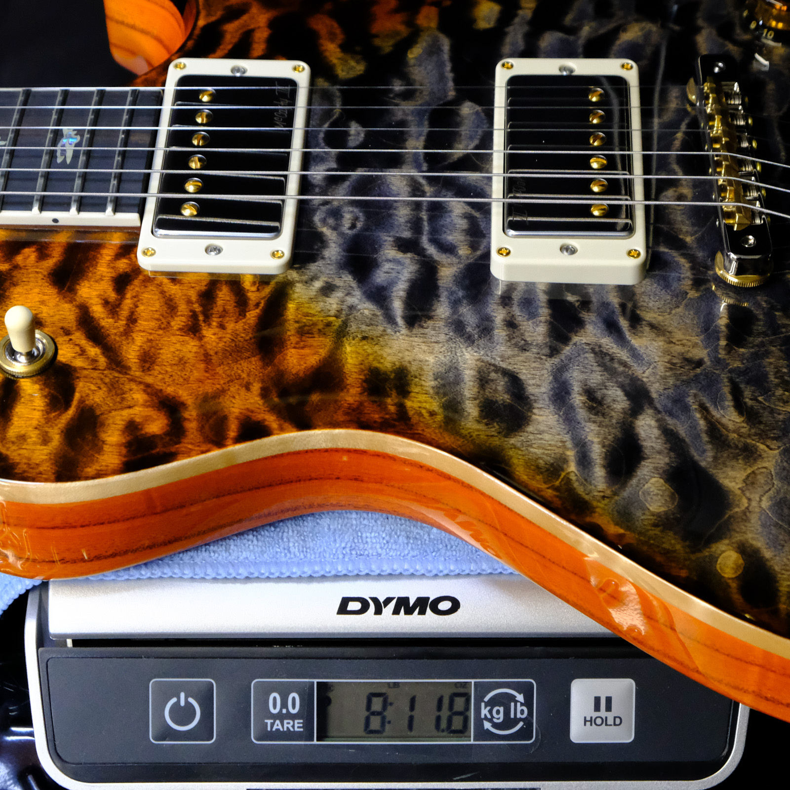 PRS Wood Library McCarty 594 Singlecut Quilted Maple - Burnt Maple Leaf