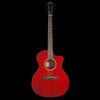 Taylor 224ce DLX Acoustic Guitar - Trans Red w/ Case - Palen Music