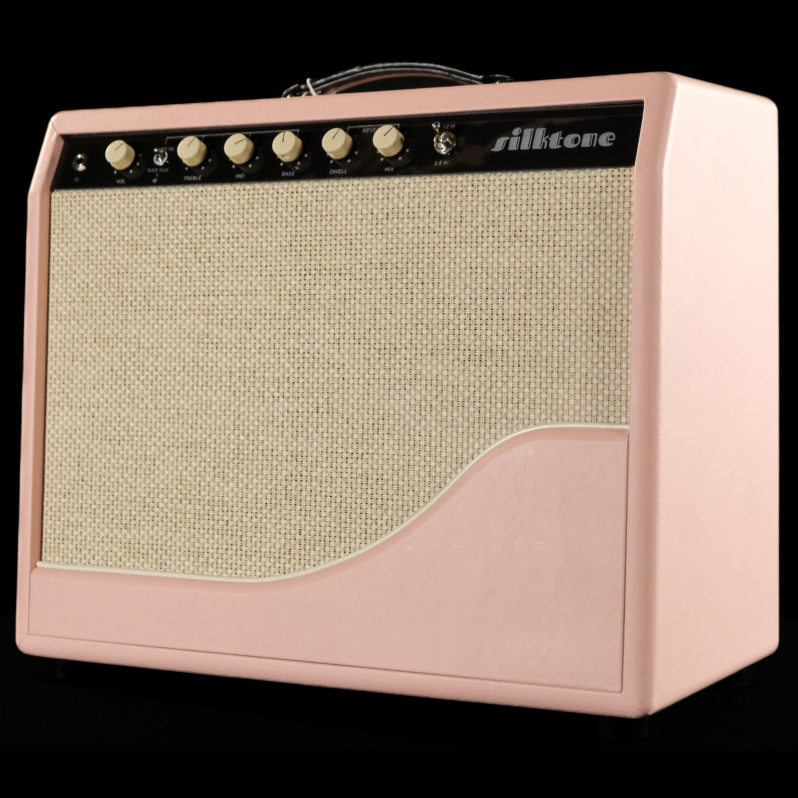 Silktone 12w KT66 Hand Wired Combo Amp - Shell Pink - Palen Music