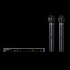 Shure BLX288/SM58 Dual Channel Wireless Handheld Microphone System - J11 Band - Black Grill - Palen Music