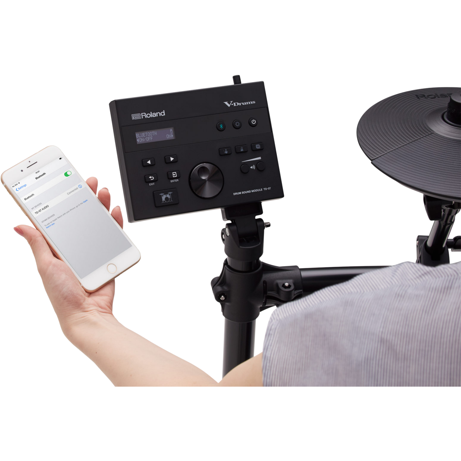 Roland V-Drums TD-07KV Electronic Drum Set