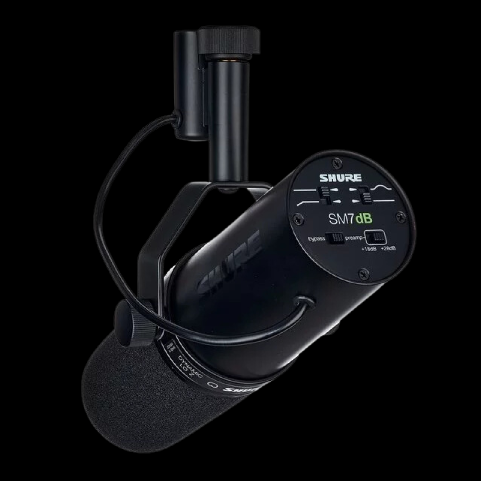 Shure Active Dynamic Cardioid Vocal Microphone with Built-in Preamp - Palen Music