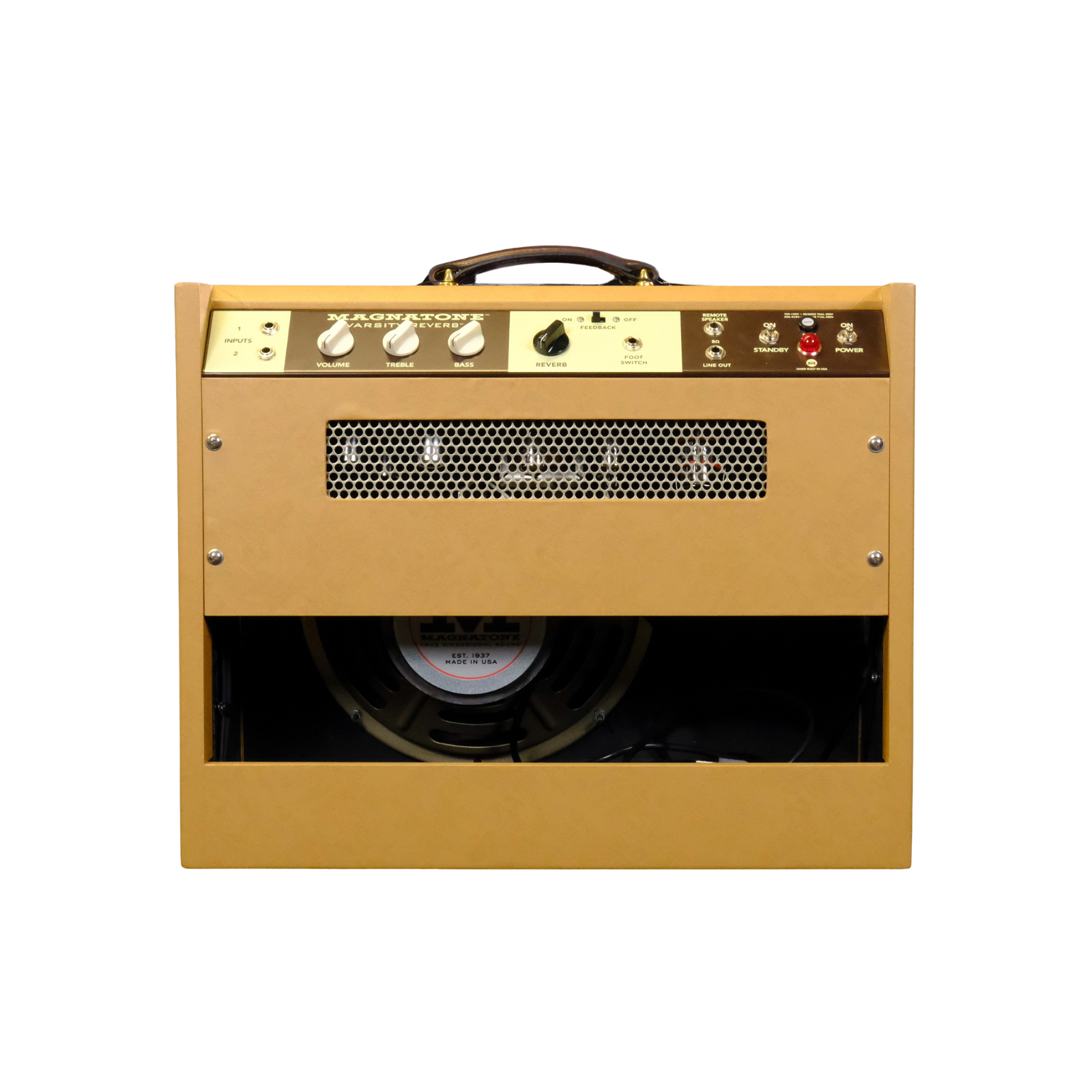 Magnatone Varsity Reverb 1x12 Combo - Camel