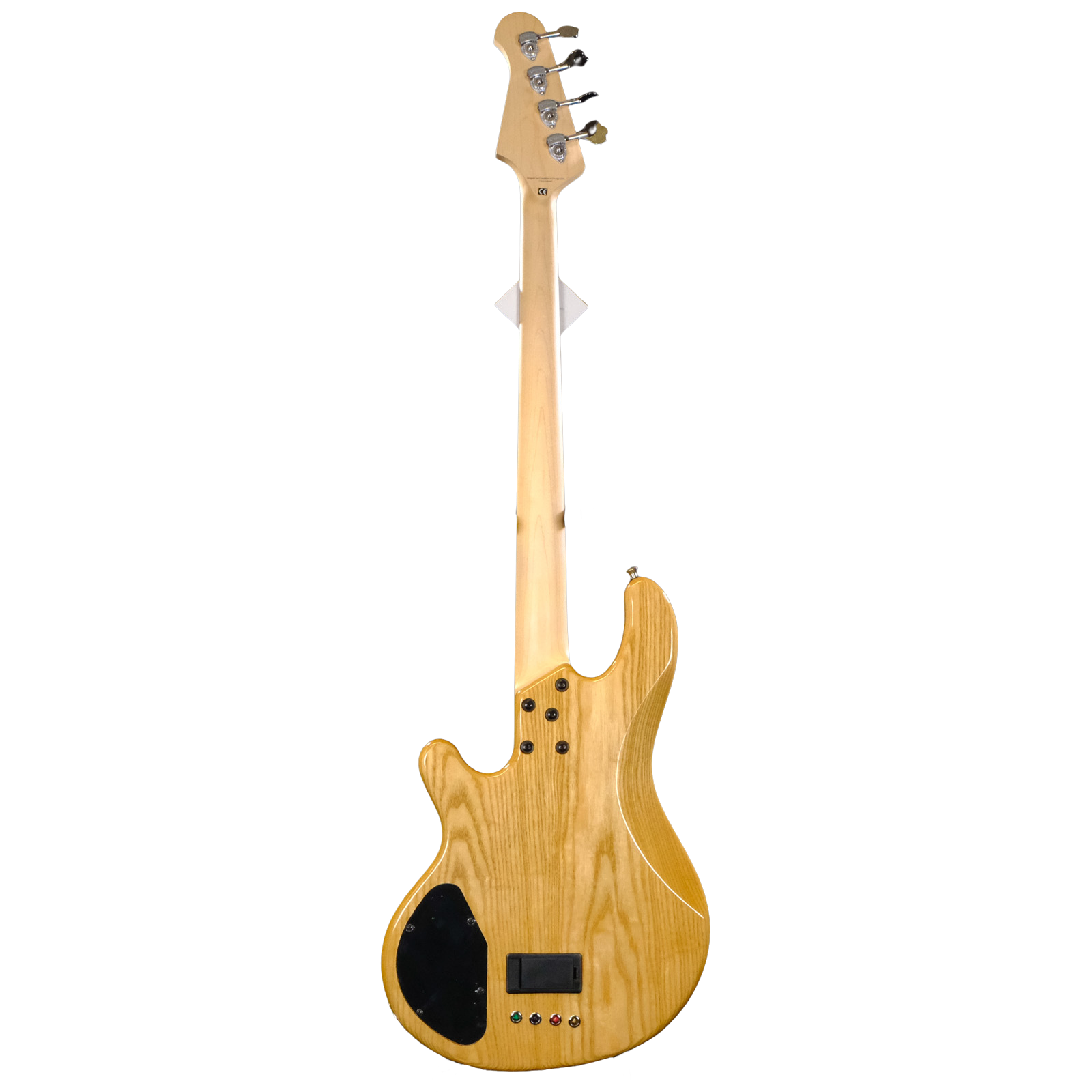 Used Lakland Skyline 44-01 Deluxe Bass Guitar - Spalted Maple with Black Hardware