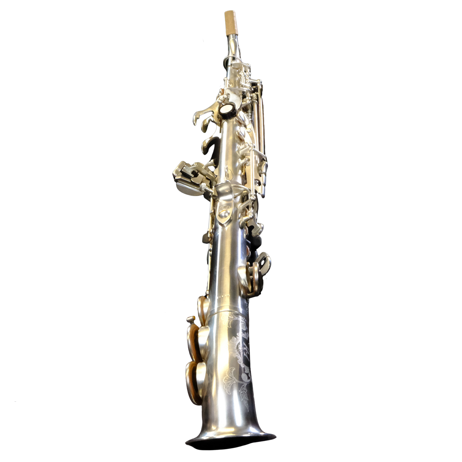 Rampone & Cazzani R1 Jazz Half-Curved Soprano Saxophone - Silver - 2003/J/AG
