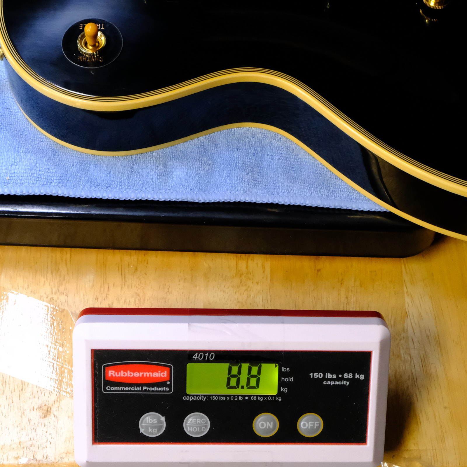 Gibson Custom 1957 Les Paul Custom Reissue VOS Electric Guitar-Ebony 2-Pickup