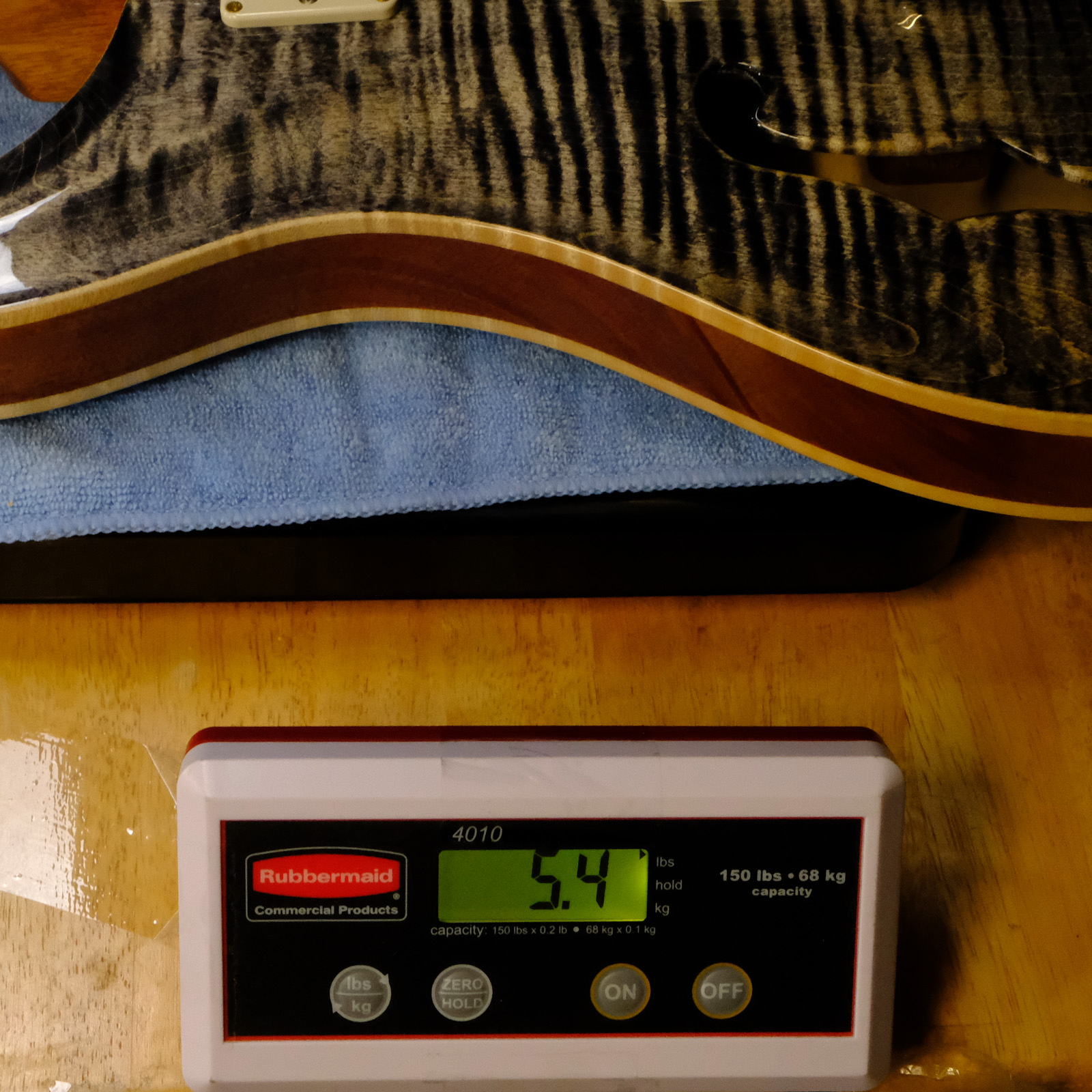 PRS Hollowbody II Piezo 10 Top - Charcoal