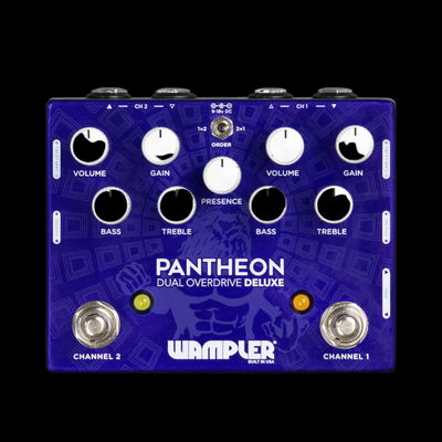 Wampler Pantheon Deluxe Dual Overdrive Pedal - Palen Music