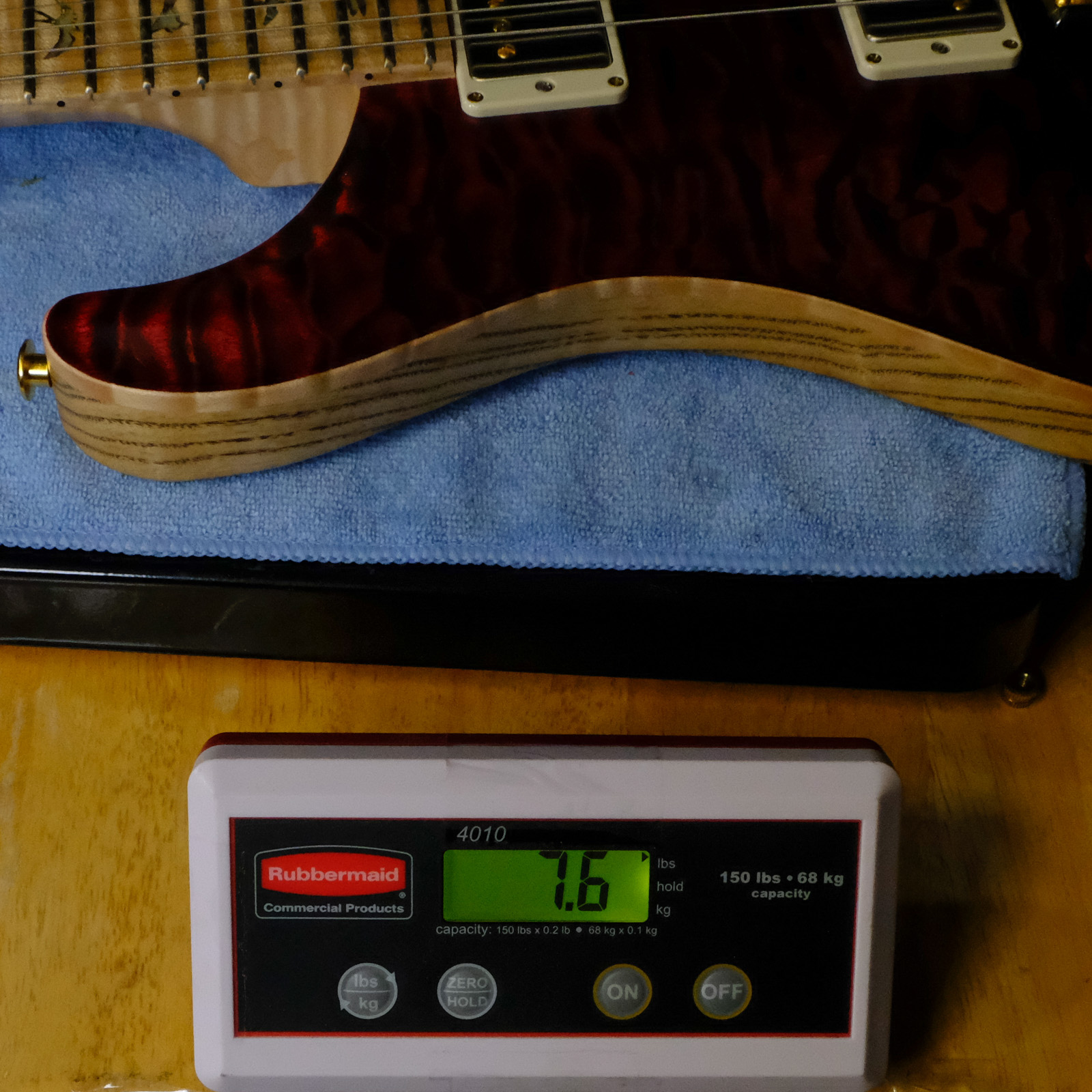 PRS Wood Library DGT Electric Guitar with Bird Inlays - Red Tiger