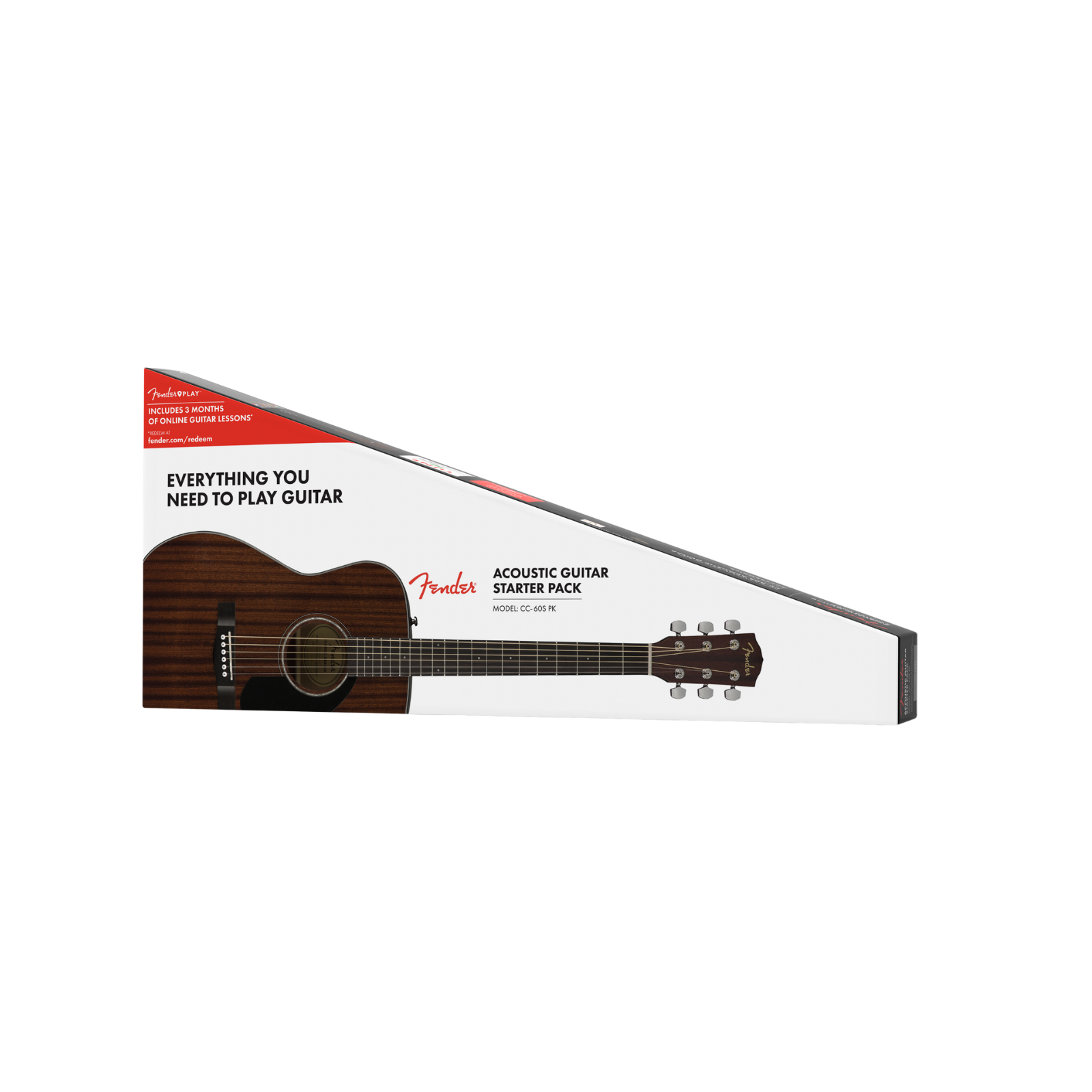 Fender CC-60S Concert Pack V2 All-Mahogany - Natural