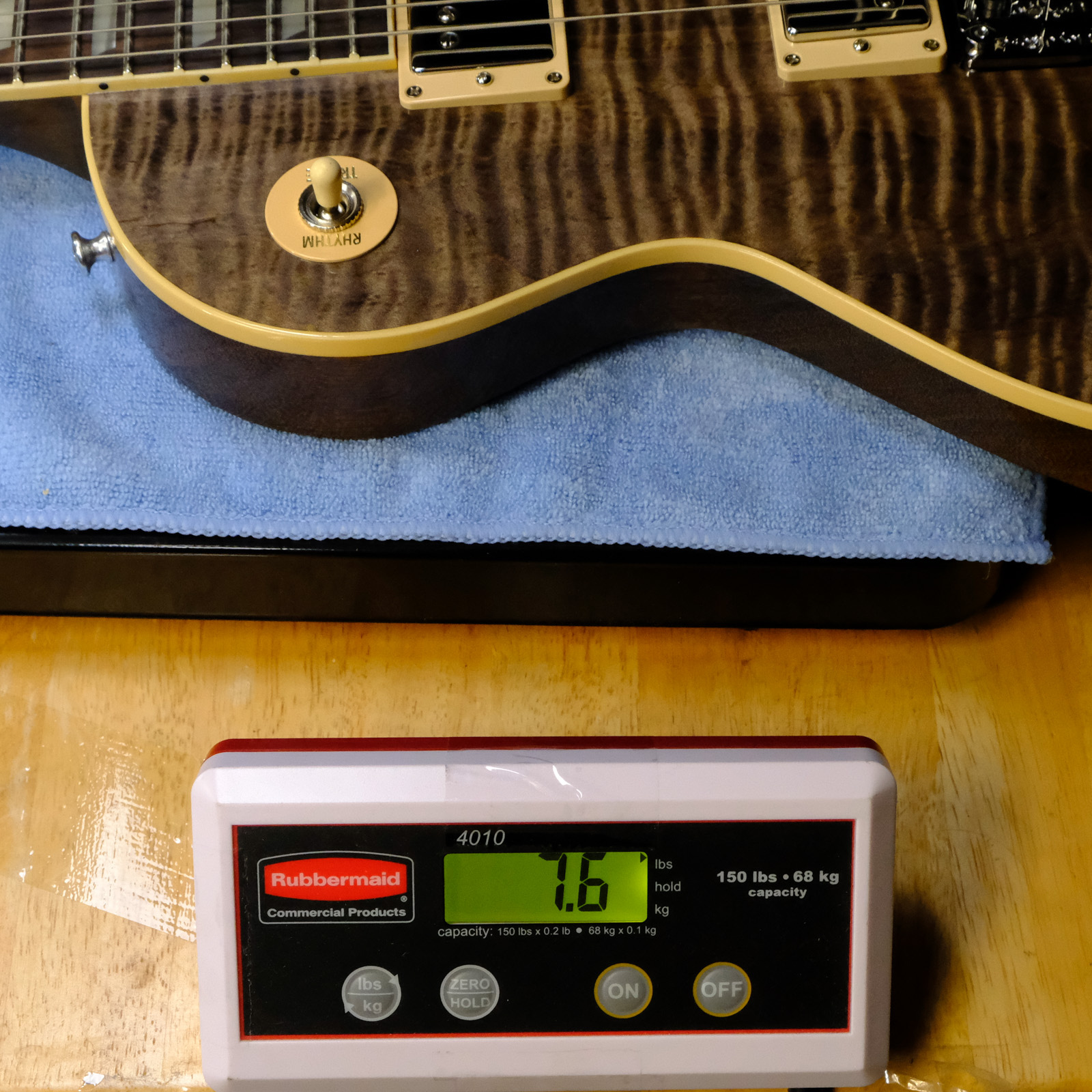 Gibson Custom Les Paul Axcess Standard Electric Guitar - Figured Top Floyd Rose DC Rust