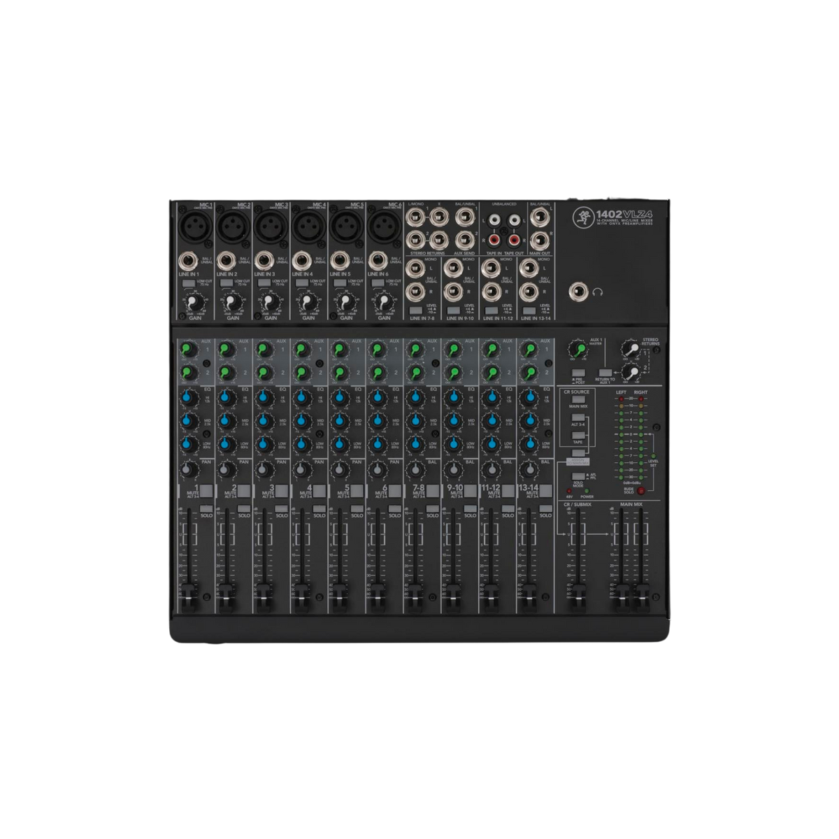 Used Mackie 1402VLZ4 14-Channel Compact Mixer