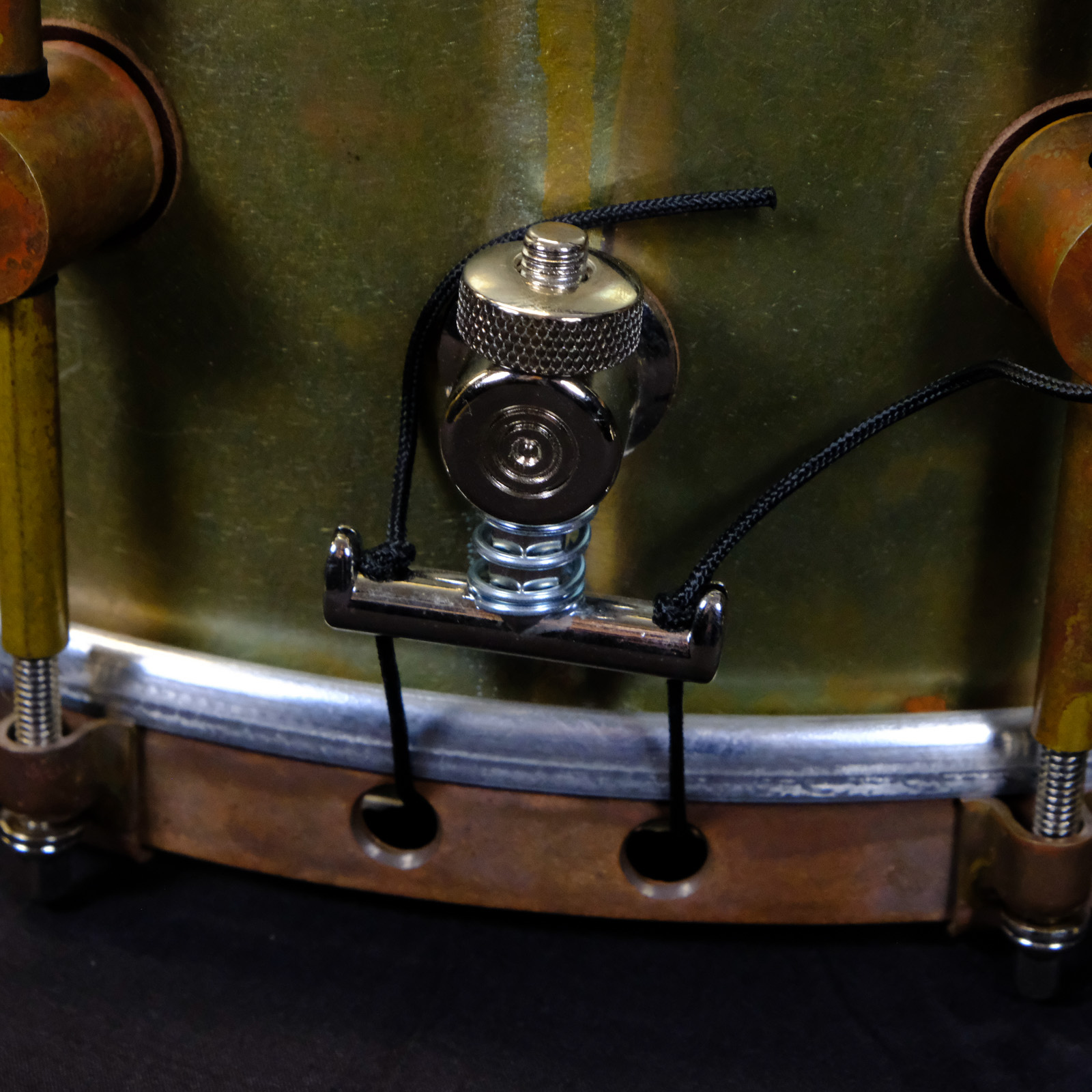 A&F Drum Co. Raw Brass Snare Drum 6.5 x 14