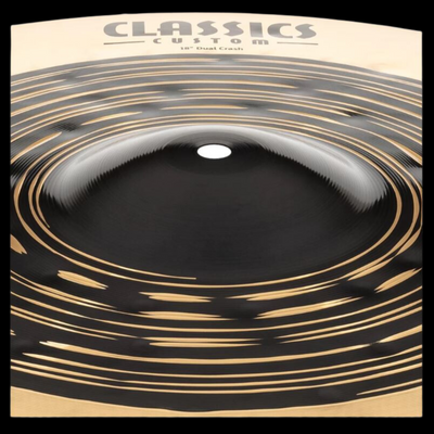 Meinl CC18DUC 18" Classics Custom Dual Crash - Palen Music
