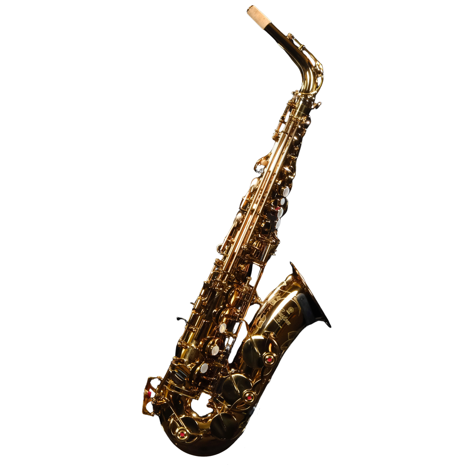 Yamaha YAS-82ZIIA Custom "Z" Eb Alto Saxophone (Amber Lacquer Finish)