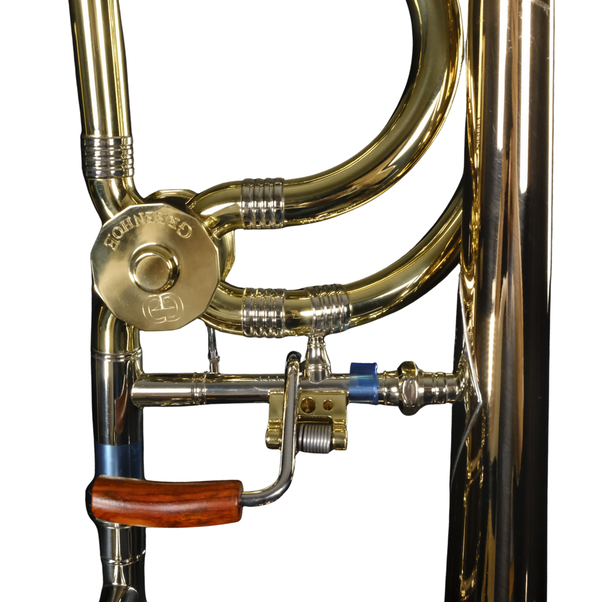 Greenhoe Large Bore Tenor Trombone - Red Brass Bell  - GC4-1R