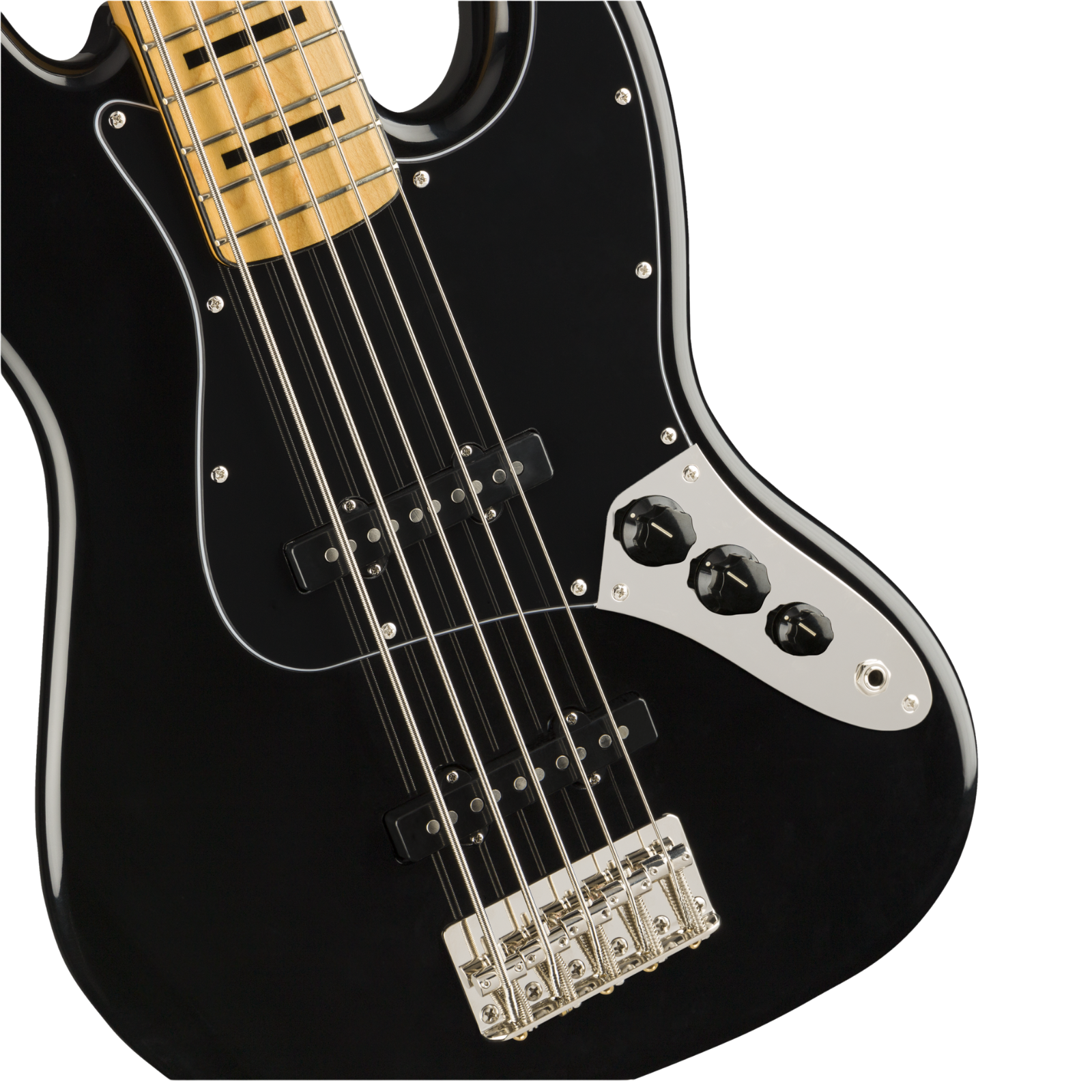 Fender Classic Vibe '70s Jazz Bass V - Black