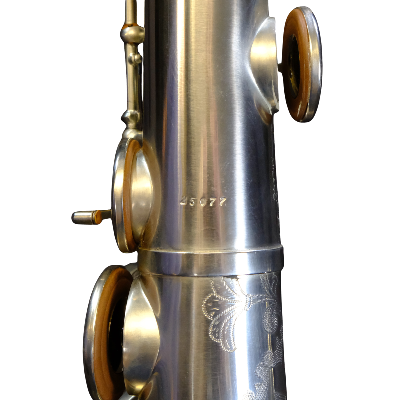 Rampone & Cazzani R1 Jazz Half-Curved Soprano Saxophone - Silver - 2003/J/AG