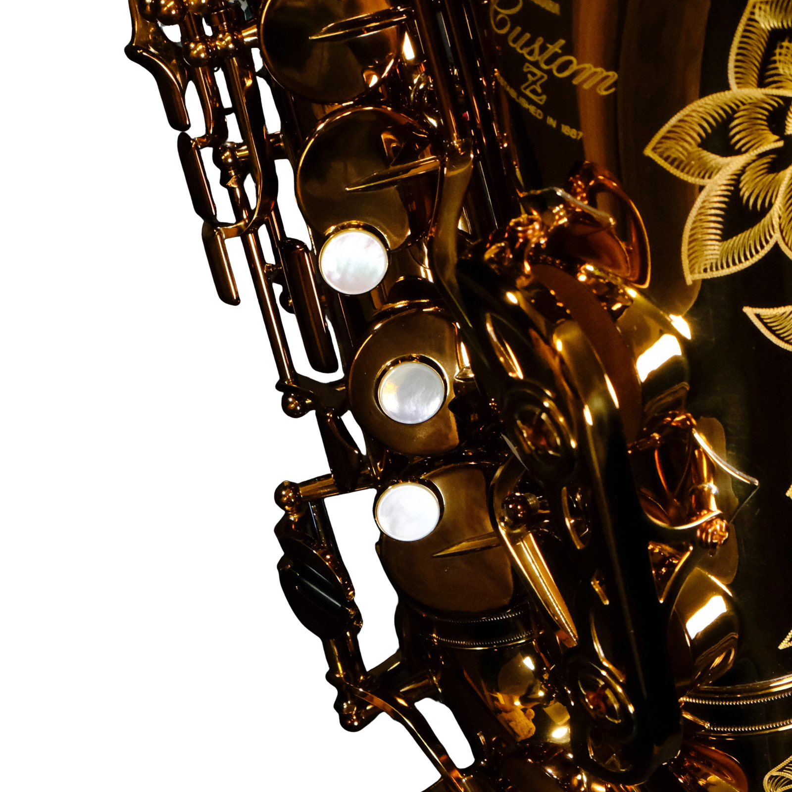 Yamaha YAS-82ZIIA Custom "Z" Eb Alto Saxophone (Amber Lacquer Finish)