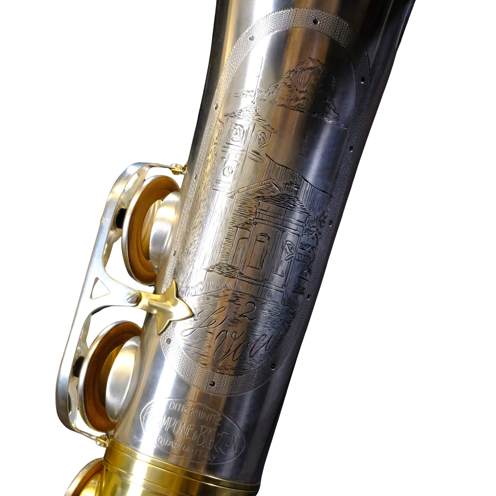 Rampone & Cazzani Two Voices Tenor Saxophone - Brass - 2008/TV/OTS