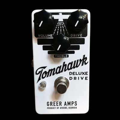 Greer Amps Tomahawk Deluxe Drive Limited Edition White - Palen Music