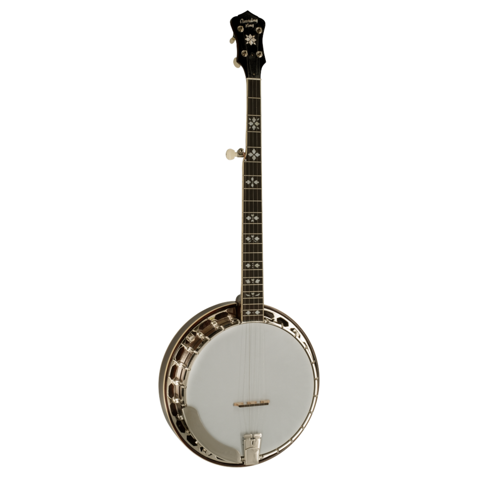 Recording King RKR20 Songster Resonator Banjo - Gloss Mahogany
