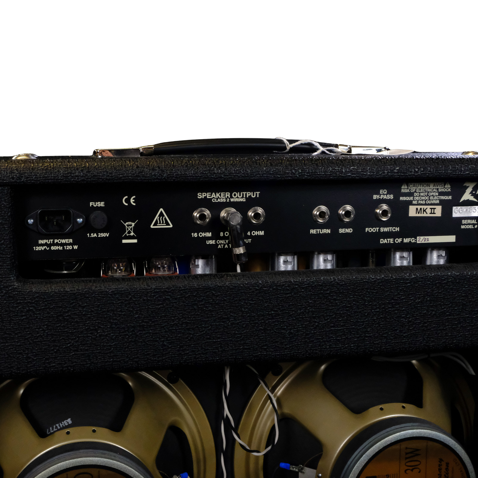 Used Dr. Z Maz 18 Jr 2x12 Combo Amp - Black