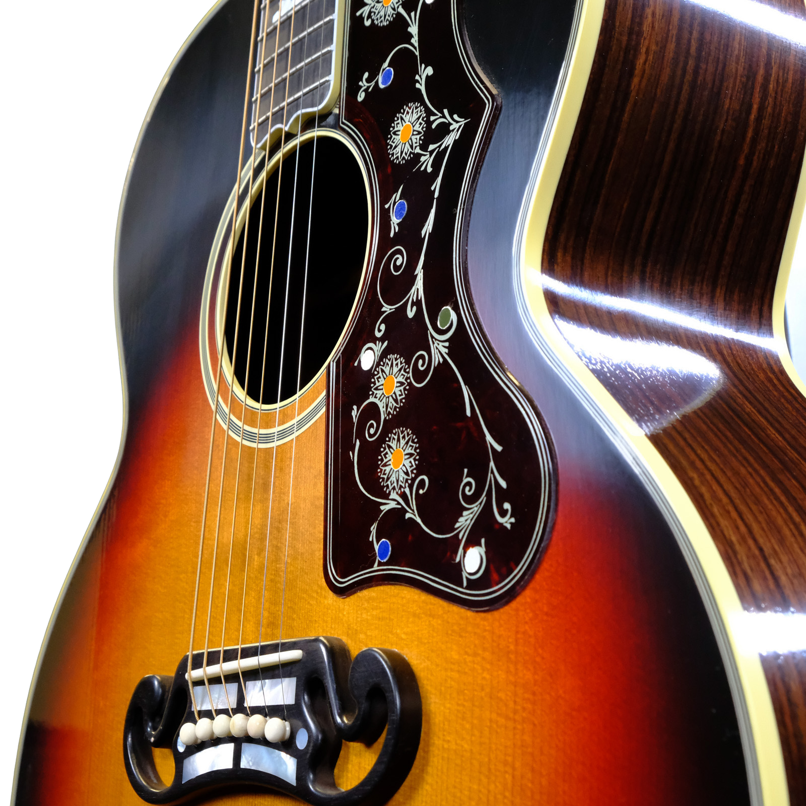 Gibson Pre-War SJ-200 Rosewood Acoustic Guitar - Vintage Sunburst VOS