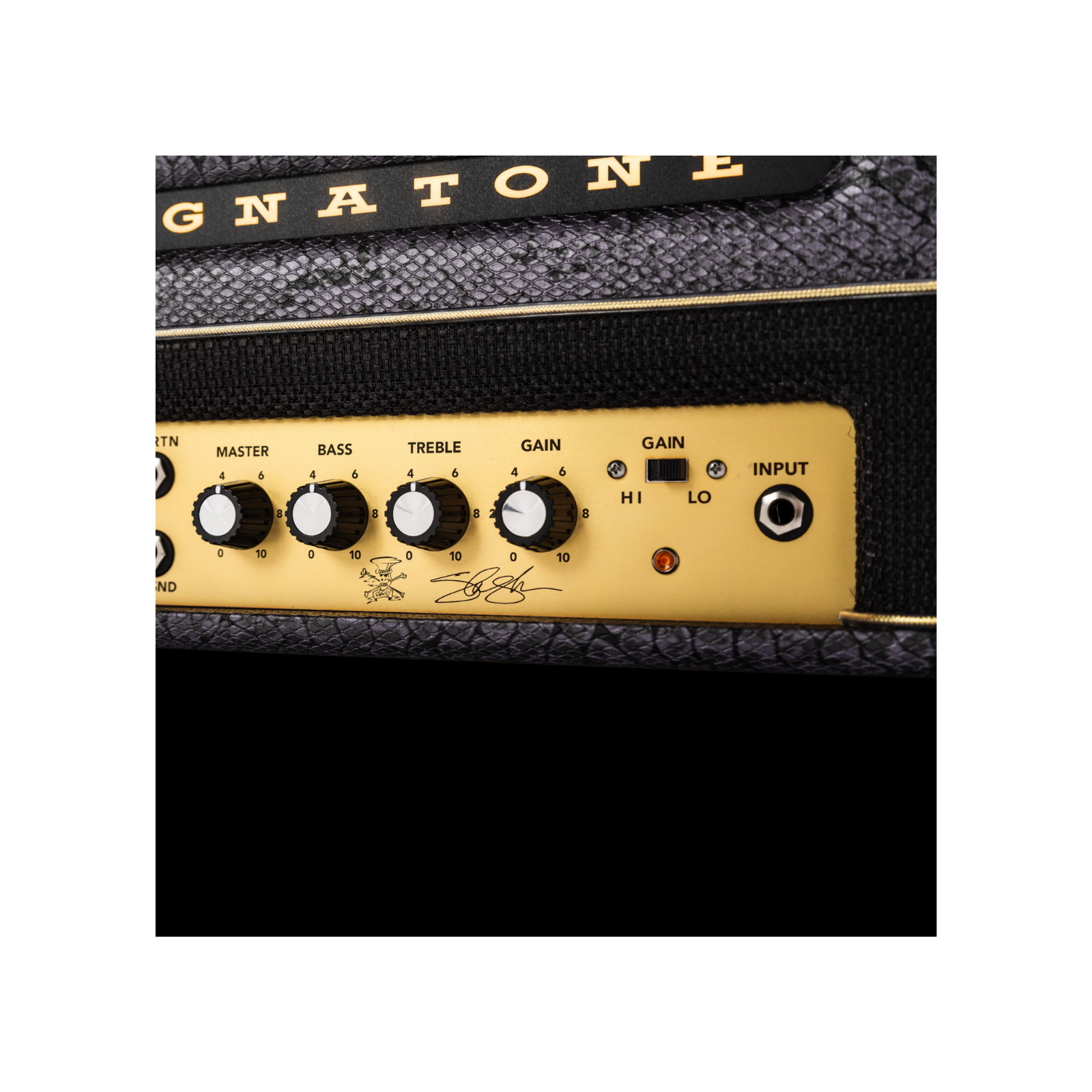 Magnatone Baby M-80 Head Slash Collection - Purple Python