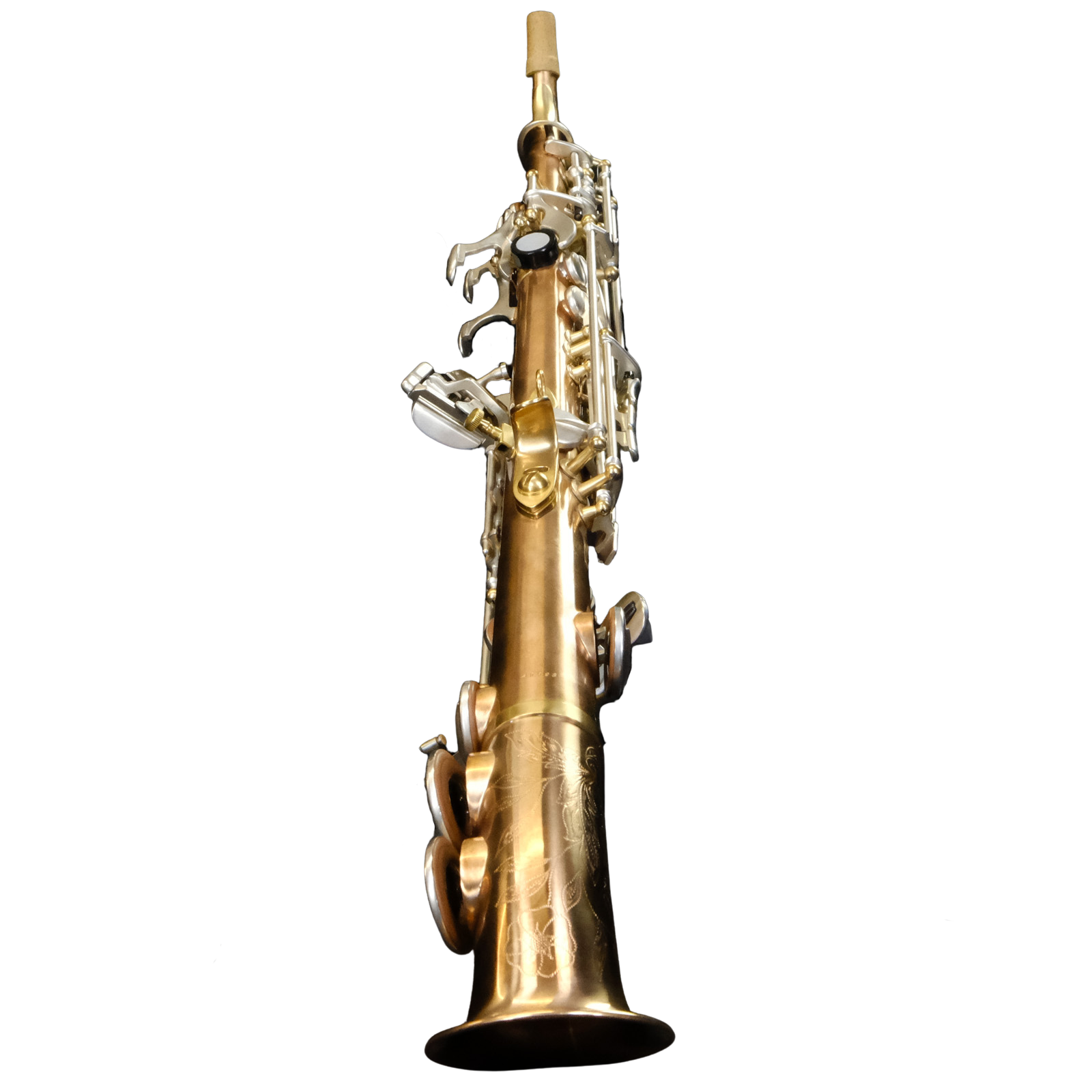 Rampone & Cazzani Solid Bronze Half-Curved Soprano Sax w/High G - 2003/SB/G