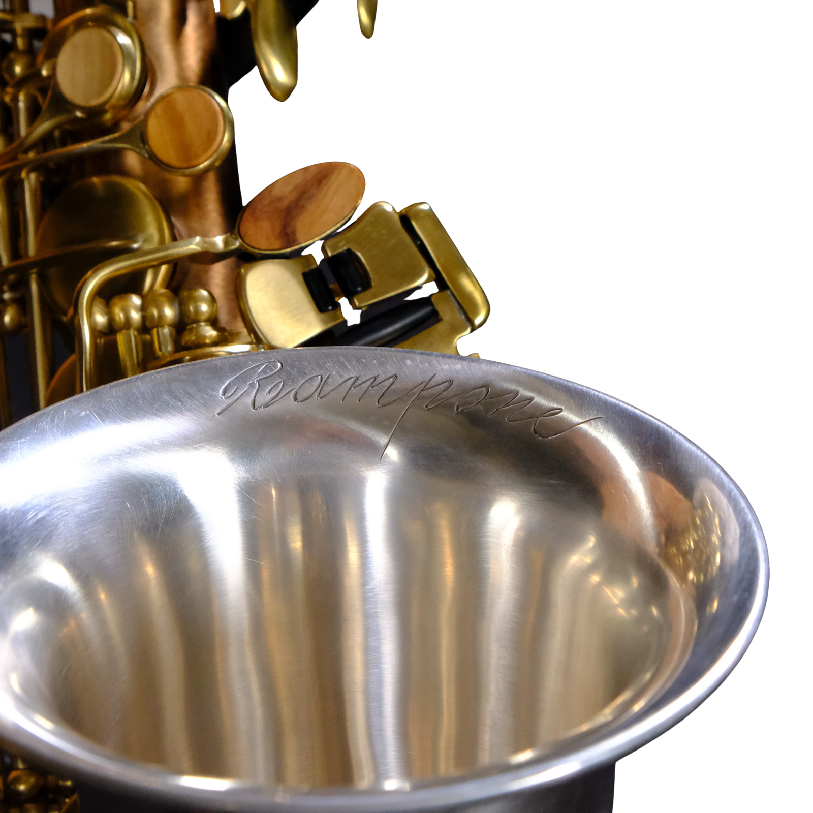 Rampone & Cazzani Two Voices Alto Saxophone (Solid Sterling Silver & Bronze) - 2006/TV/BRS