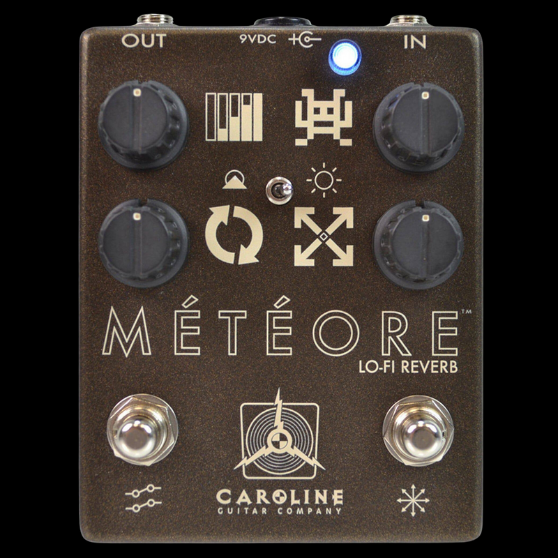 Caroline Meteore Reverb Pedal Palen Music Guitar Effects 219.99