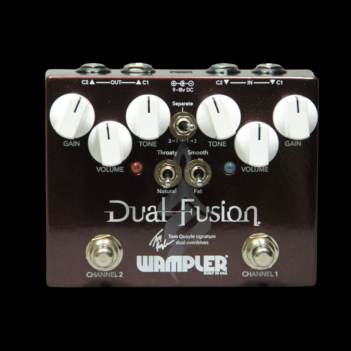 Wampler Tom Quayle Dual Fusion Overdrive Wampler Tom Quayle Dual Fusion Overdrive