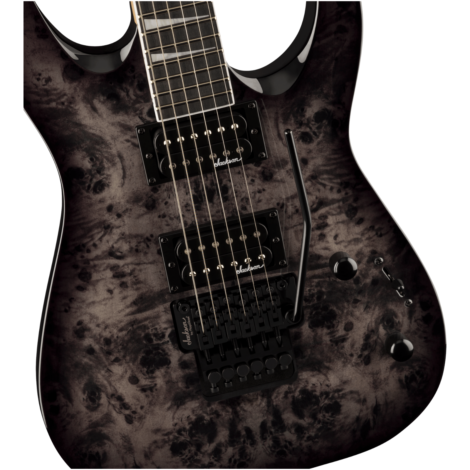Jackson JS Series Dinky Arch Top JS32 DKAP - Transparent Black