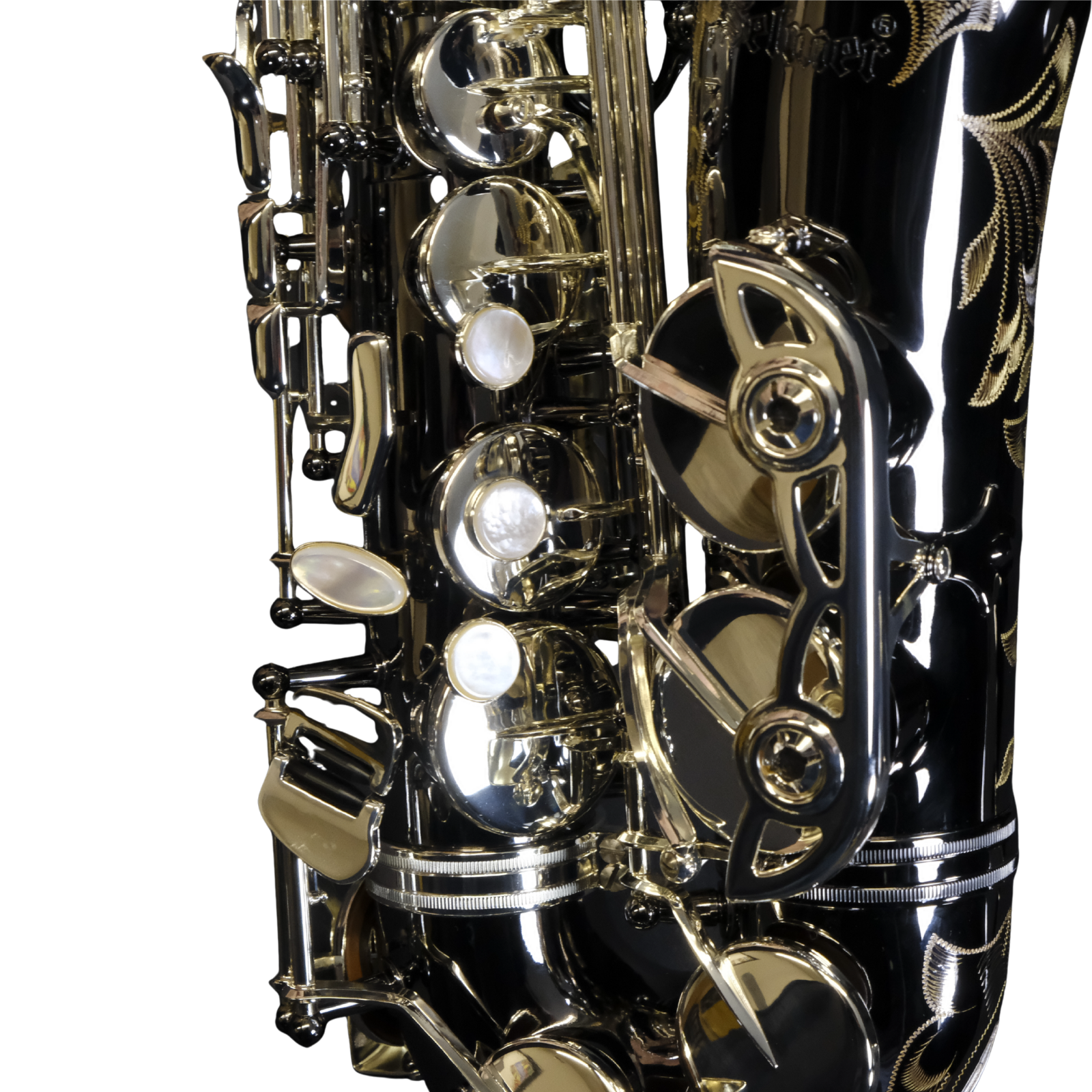 Selmer SAS711B Professional Alto Saxophone - Black Nickel