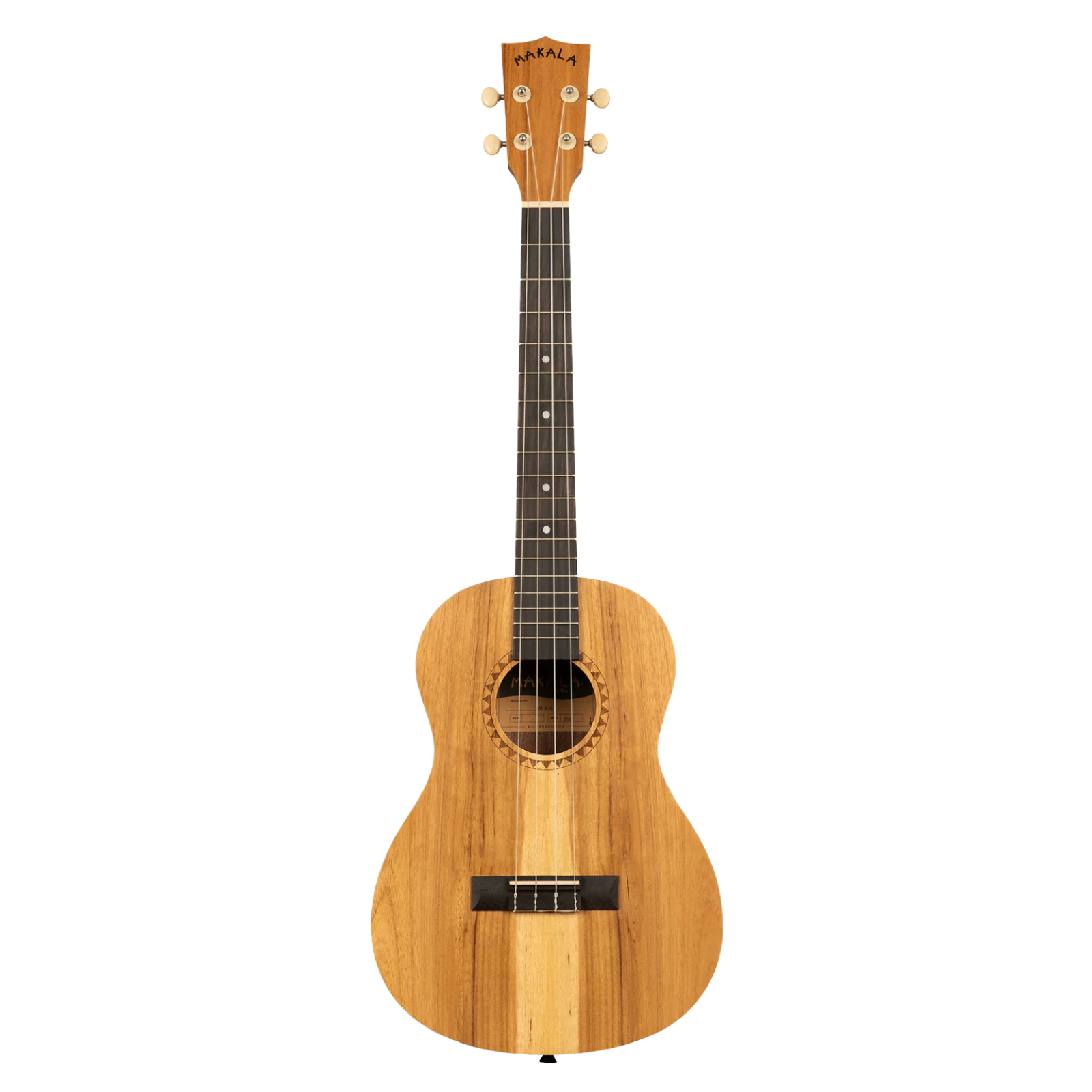 Kala Makala Baritone Acoustic Ukulele - Satin Natural