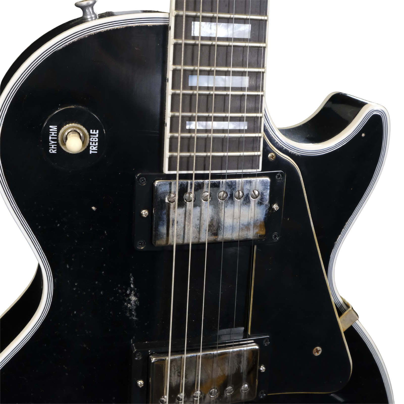 Used 2024 Gibson Custom Les Paul Custom - Heavy Aged Ebony