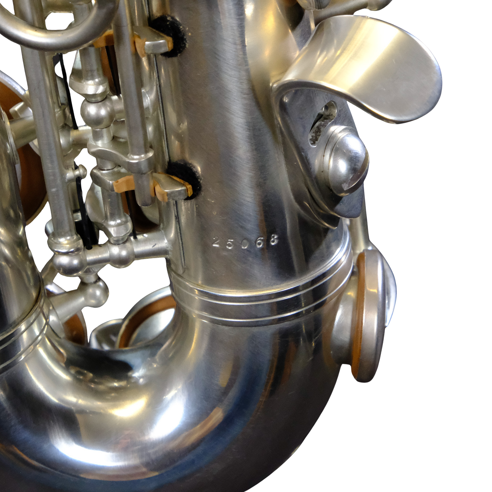 Rampone & Cazzani R1 Jazz Curved Soprano Saxophone - Silver - 2004/J/AG