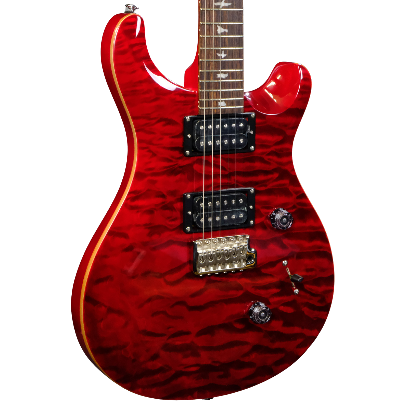 PRS SE Custom 24 Quilt - Ruby