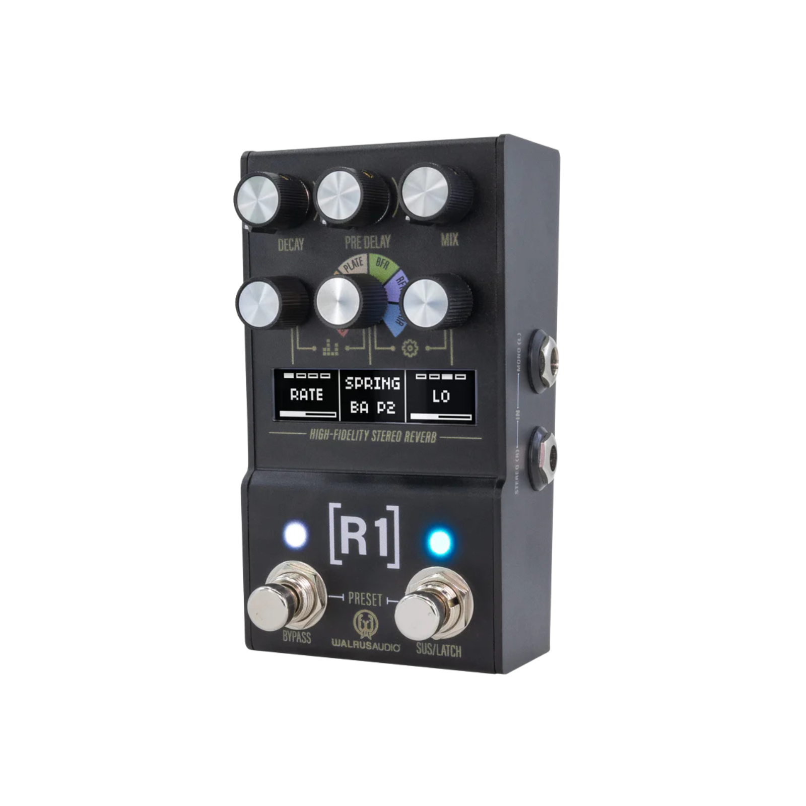 Walrus Audio Mako Series MKII R1 High-Fidelity Stereo Reverb Pedal