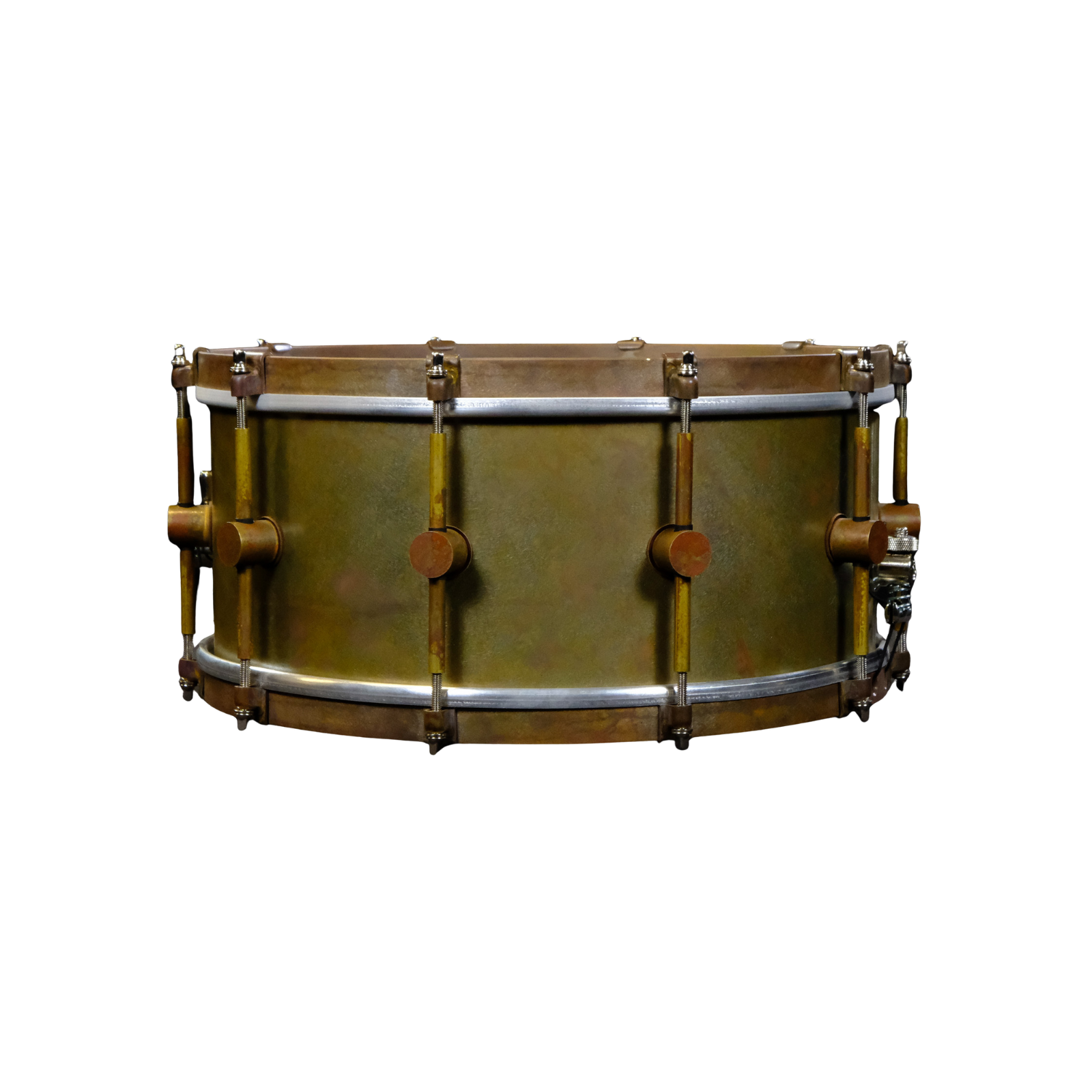 A&F Drum Co. Raw Brass Snare Drum 6.5 x 14