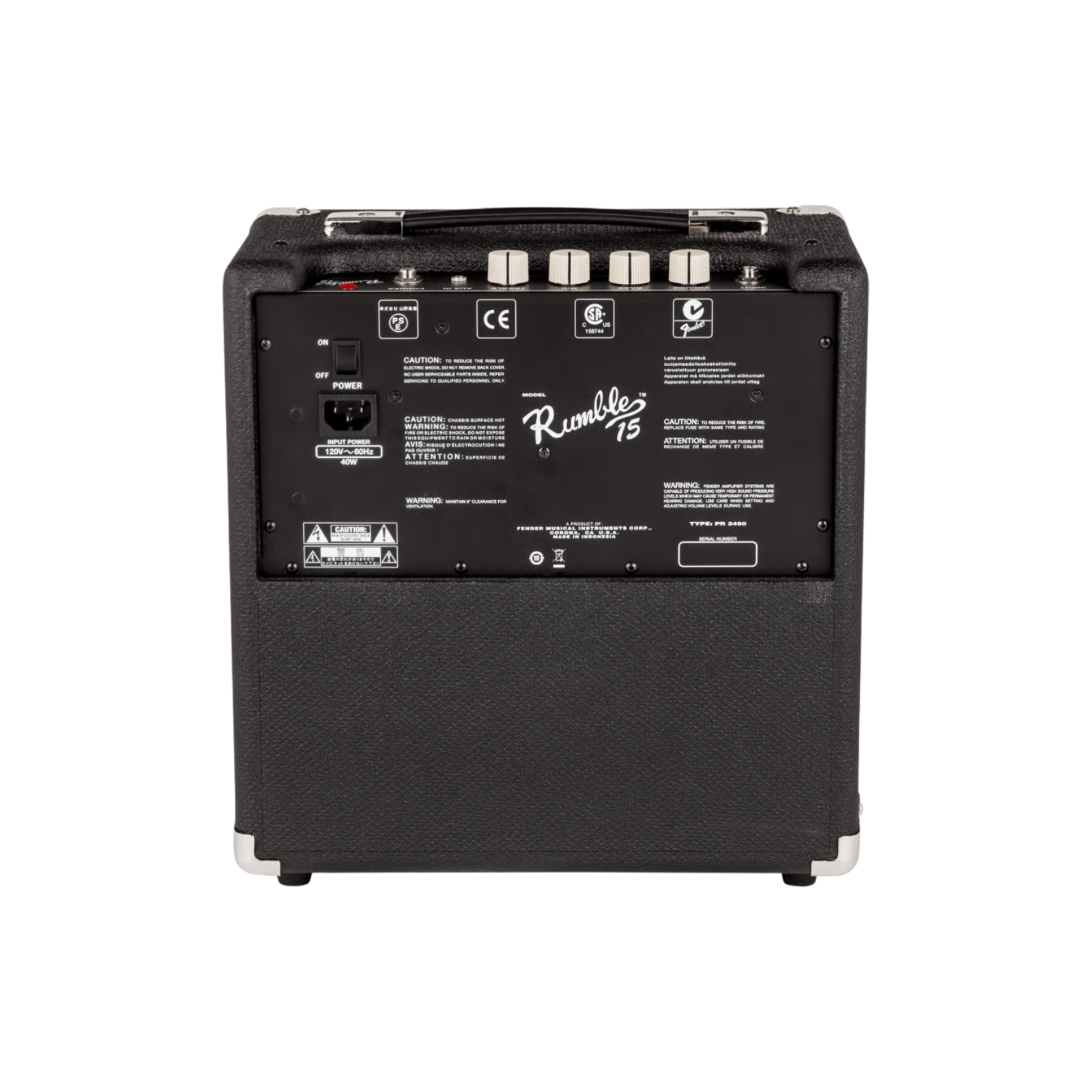 Fender Rumble 40 1x10" 40-watt Bass Combo Amp