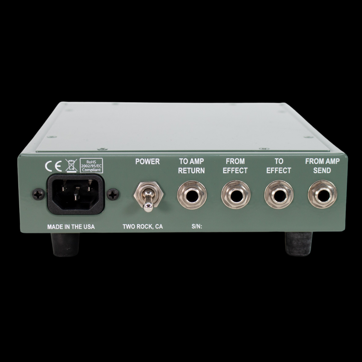 Two-Rock Tube Buffered Effects Loop Interface - Green