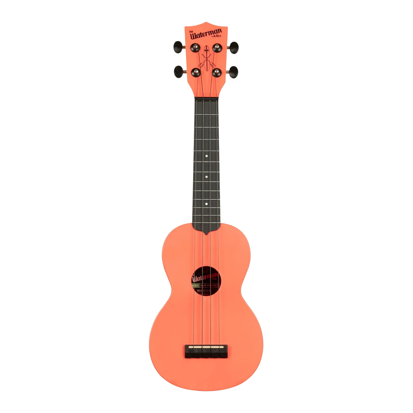 Pink Dusk Soprano Recycled Waterman Ukulele - KA-R-WMS-PK-S